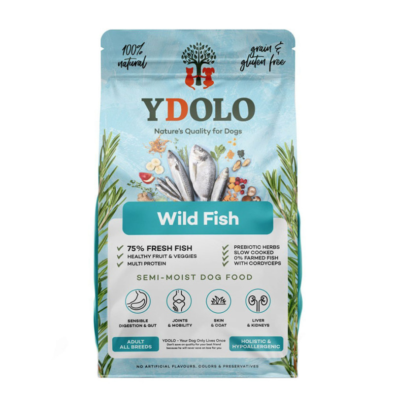 YDOLO Wild Fish ryby morskie karma półwilgotna 2,5kg