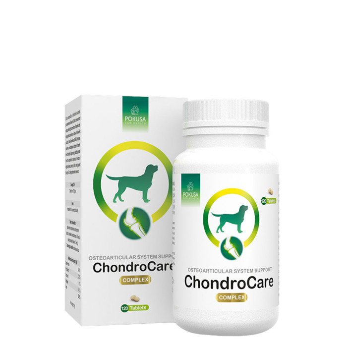 Pokusa ChondroCare Preparat dla psów na stawy 120 tabletek