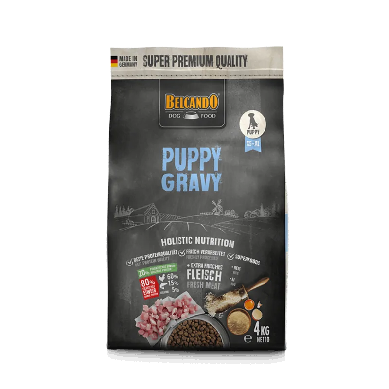 Belcando Puppy Gravy Sucha karma 4 kg dla szczeniąt małych ras XS-XL