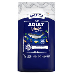 Baltica Adult Salmon karma z łososiem dla psów dorosłych ras średnich 12kg