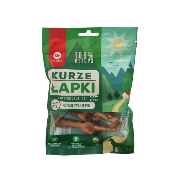 Maced Kurze łapki suszone 5 szt.
