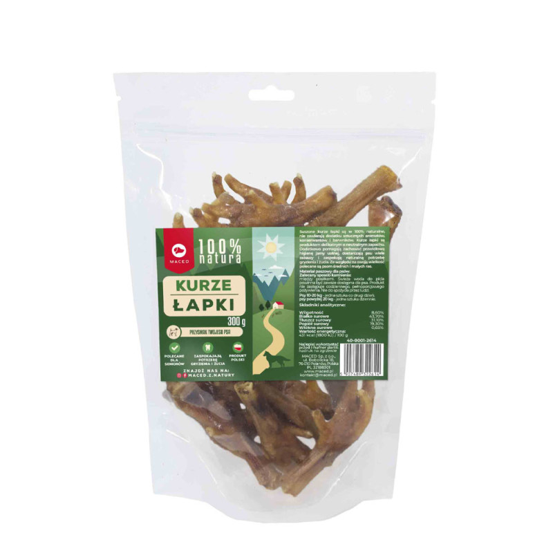 Maced Kurze Łapki suszone 300g