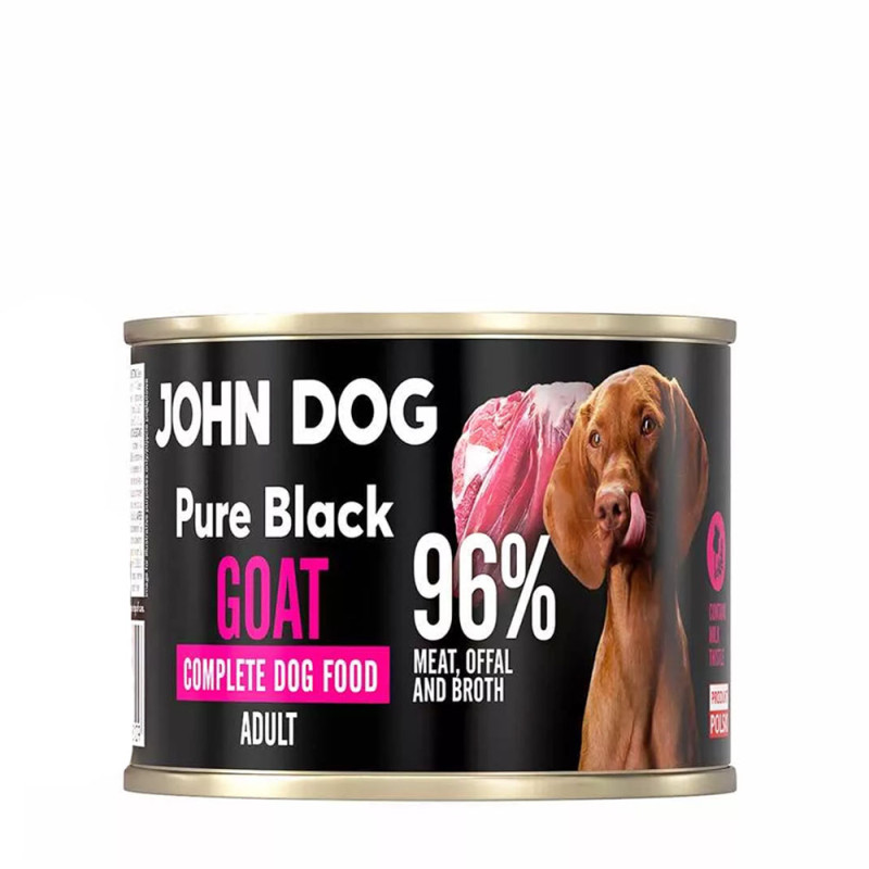 John Dog Pure Black mokra karma dla psa Kozina 200g