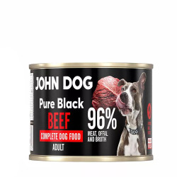 John Dog Pure Black mokra karma dla psa Wołowina 200g