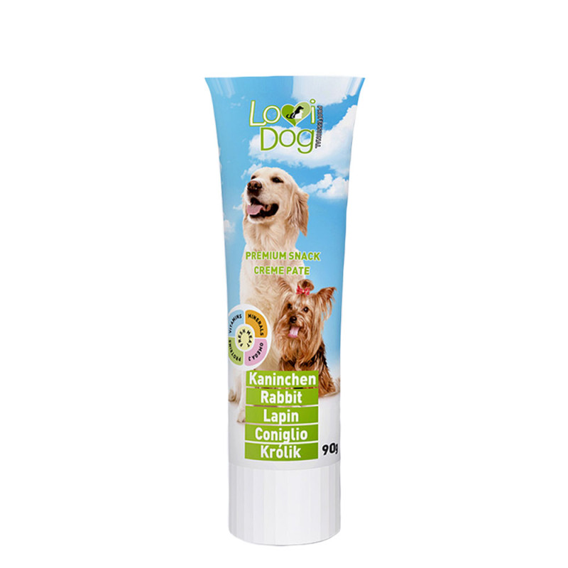 Lovi Dog Pasztet w tubce dla psa z królikiem 90g