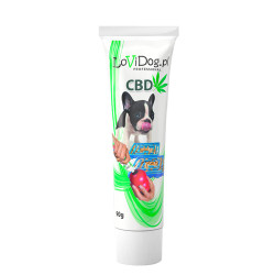 Lovi Dog Pasztet w tubce dla psa z CDB 90g