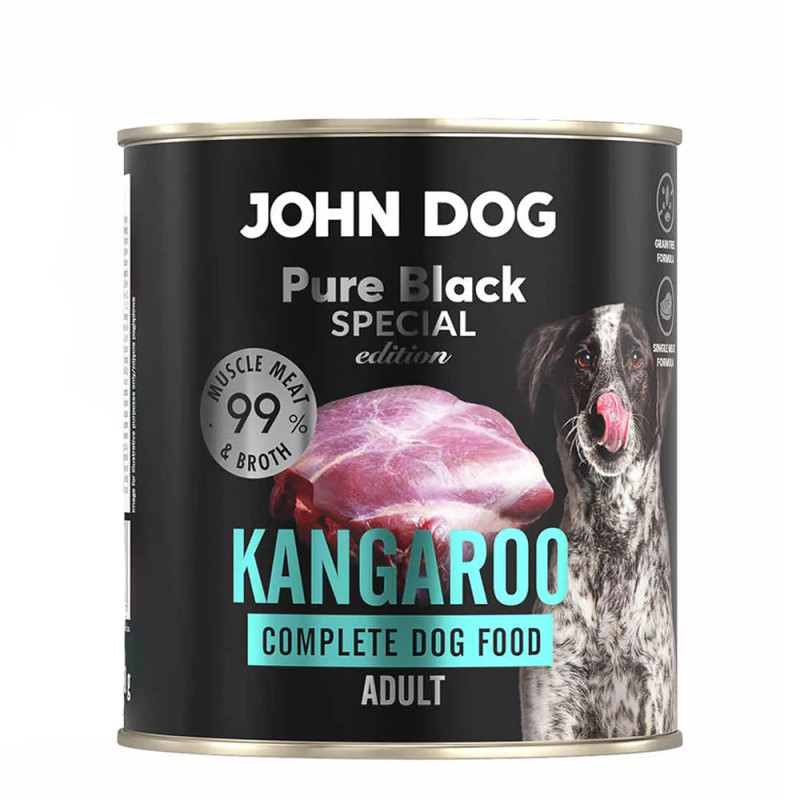 John Black Pure Black Special mokra karma dla psa Kangur 800g