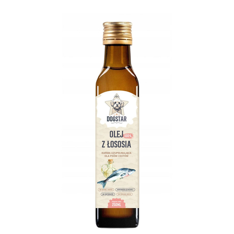 Dogstar Olej z łososia 250 ml