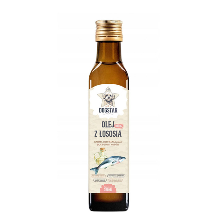 Dogstar Olej z łososia 250 ml