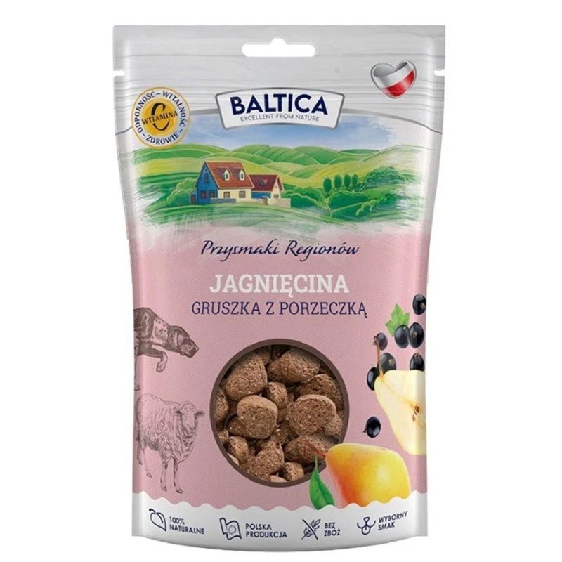Baltica Trenerki Jagnięcina z gruszką 100g