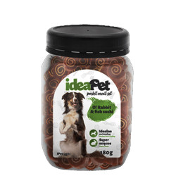 IdeaPet Pocket Królik i ryba sushi przysmak dla psa 180g