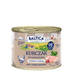 Baltica Kurczak karma mokra dla kota 185g