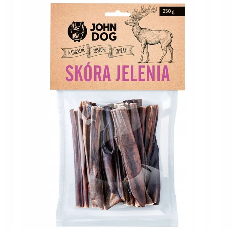 John Dog Skóra jelenia cięta 250g