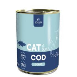 Pokusa CatLine Dorsz karma mokra dla dorosłych kotów 400g