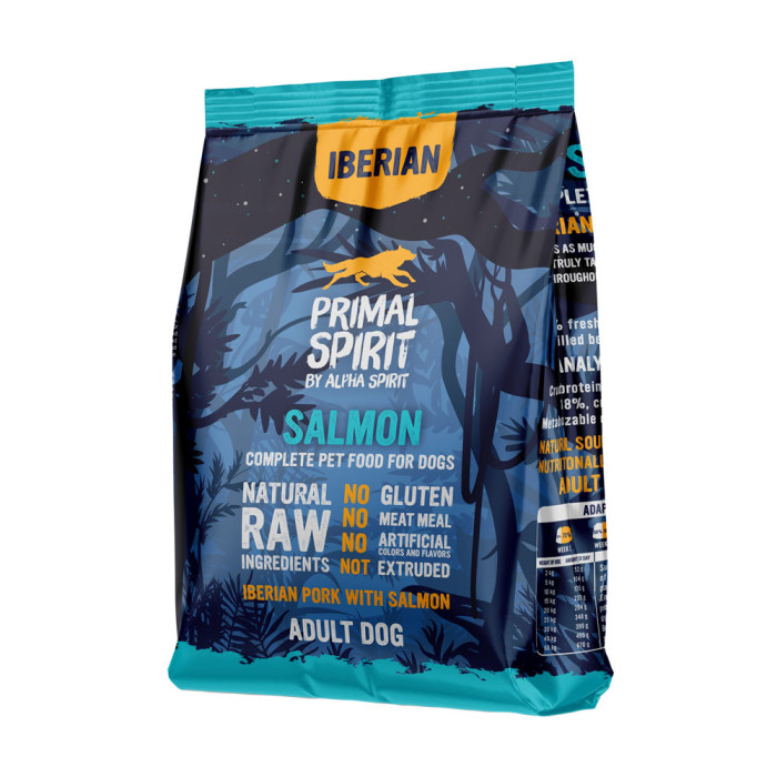 Primal Spirit Iberian Salmon sucha karma dla psów 1kg