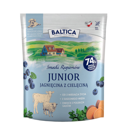 Baltica Junior Jagnięcina z Cielęciną 1kg