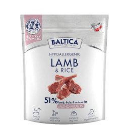Baltica Adult Lamb & Rice karma z jagnięciną dla psów dorosłych ras średnich 1kg