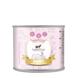 Natural Trail Królik 185g - monobiałkowa karma mokra dla kotów