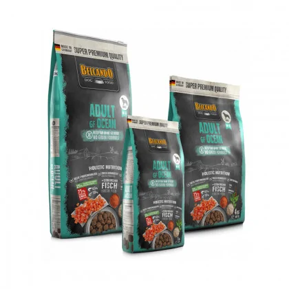 Belcando Adult GF Ocean karma w workach 12,5 kg, 4 kg, 1 kg dla psów ras średnich i dużych