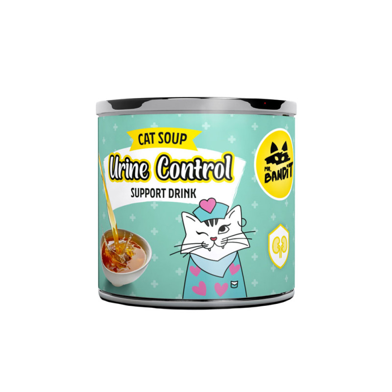 Mr. Bandit Drink Urine Support dla kota z kaczką i wołowiną wspierający układ moczowy 95g