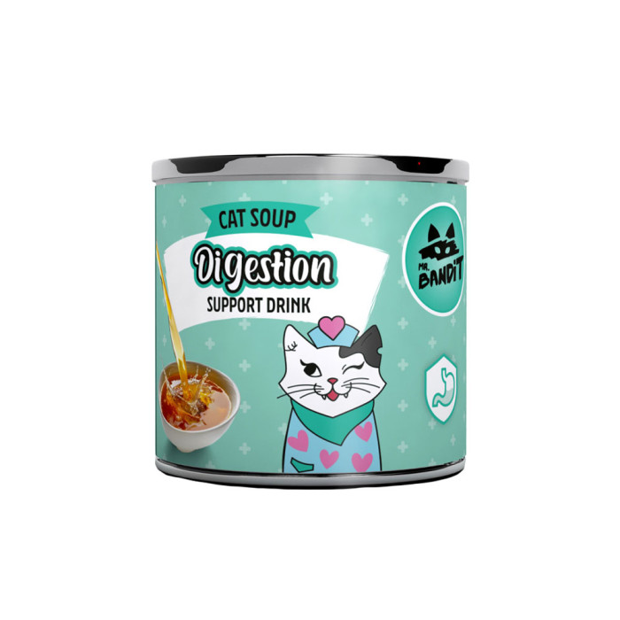 Mr. Bandit Drink Digestion z kurczakiem dla kota na trawienie 95g
