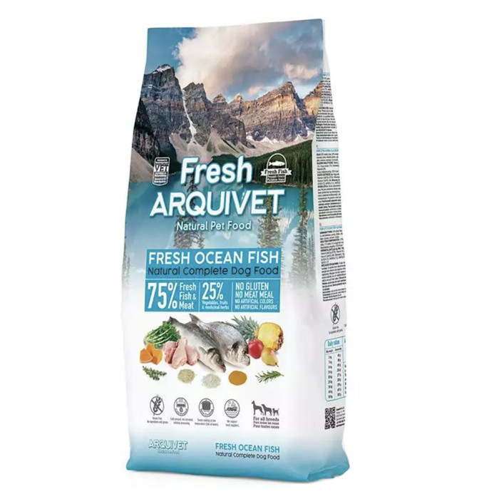 Arquivet Fresh Ryba Oceaniczna Półwilgotna karma dla psa 10 kg