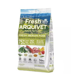 Arquivet Fresh Wieprzowina Iberyjska i Ryba Oceaniczna Półwilgotna karma dla psa 2,5 kg