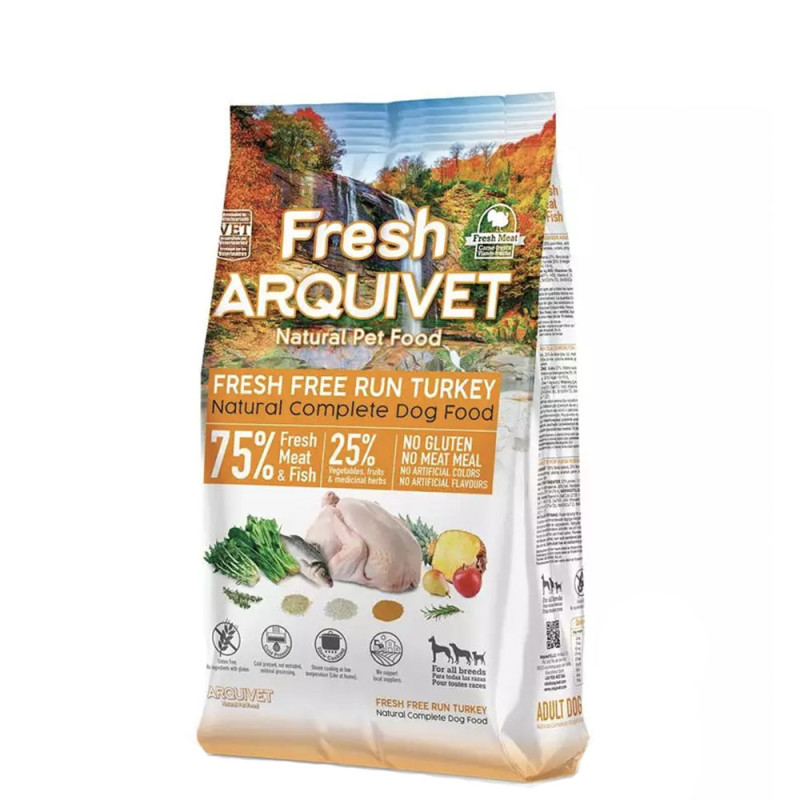 Arquivet Fresh Indyk i Ryba Oceaniczna Półwilgotna karma dla psa 2,5 kg