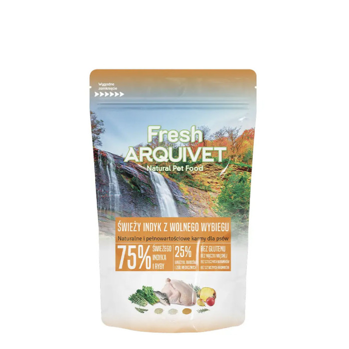 Arquivet Fresh Indyk i Ryba Oceaniczna Półwilgotna karma dla psa 100 g