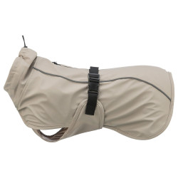 TRIXIE BE NORDIC Husum, płaszczyk przeciwdeszczowy, dla psa piaskowy, XL 80 cm