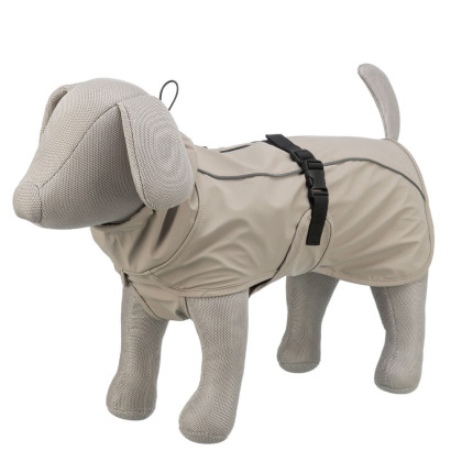 TRIXIE BE NORDIC Husum, płaszczyk przeciwdeszczowy, dla psa piaskowy, XL 80 cm