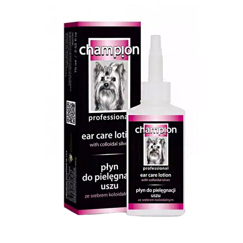 Champion Płyn do pielęgnacji uszu ze srebrem koloidalnym 75ml