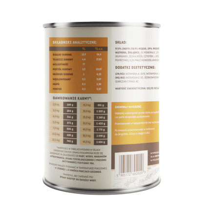 FARMA Select Indyk 400g - monobiałkowa karma mokra dla psa