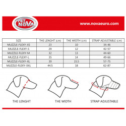 Pet Nova Kaganiec plastikowy elastyczny L