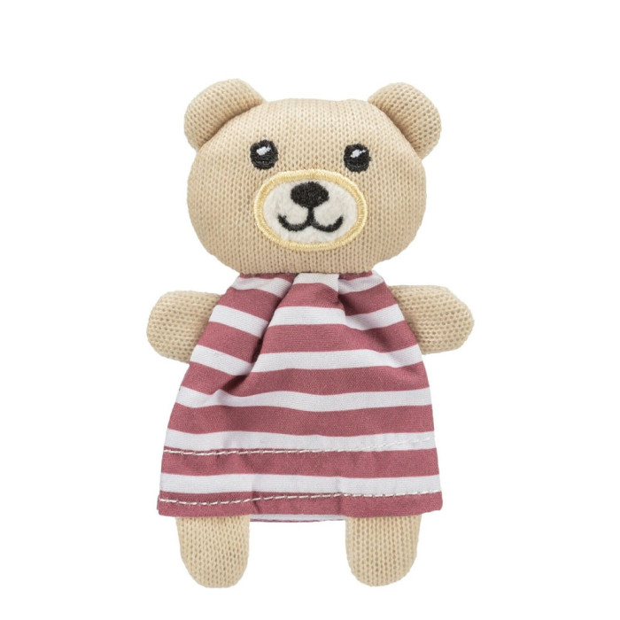Trixie Miś z kocimiętką 12cm zabawka dla kota