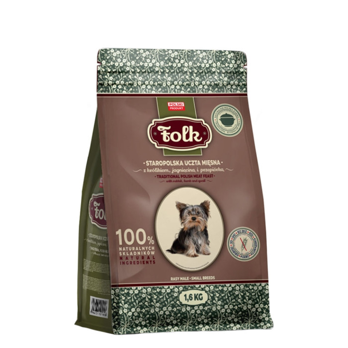 FOLK MINI Staropolska uczta mięsna z królikiem, jagnięciną i przepiórką 1,6 kg