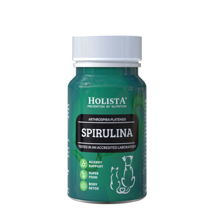 Holista Spirulina Dla Psów I Kotów 90 tabletek HolistaPets