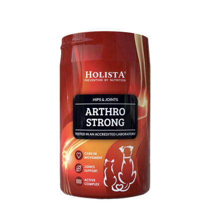 Holista Pets ArthroStrong Preparat na stawy dla psów  Zmniejsza bóle i stany zapalne 200g