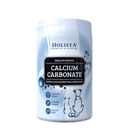 Holista Pets Węglan wapnia dla psów i kotów Pozyskiwany z naturalnego wapienia produkt 250g