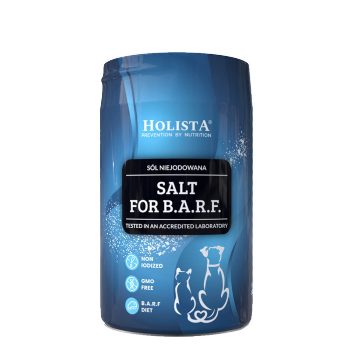 Holista Sól do diety BARF dla psów i kotów  do uzupełnienia elektrolitów produkt  400g