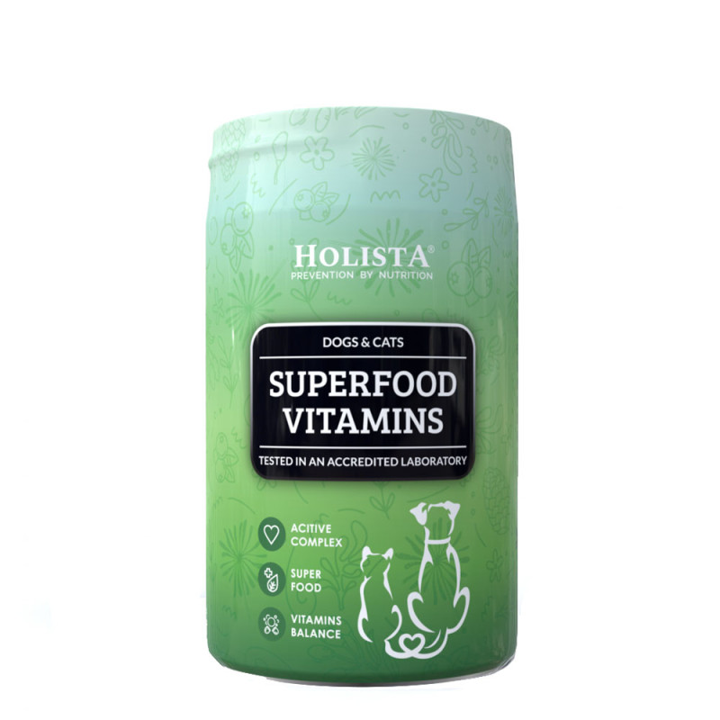 Holista Superfood Vitamins dla psa i kota 200g HolistaPets