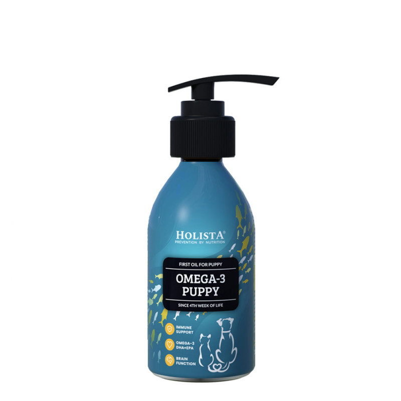 Holista Pets Omega3 Puppy Olej dla szczeniąt bez konserwantów peodukt 100ml