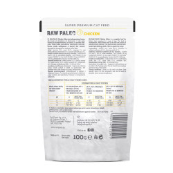 Raw Paleo Kitten mokra karma dla kociąt Kurczak 100g