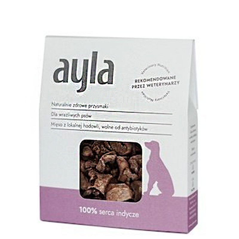 AYLA serca indycze liofilizowany przysmak dla psa 28g