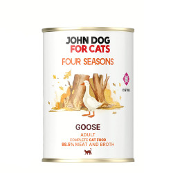 John Dog Four Seasons mokra karma dla kota gęś 400g