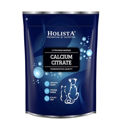 Holista Cytrynian wapnia dla psów i kotów 1000g HolistaPets