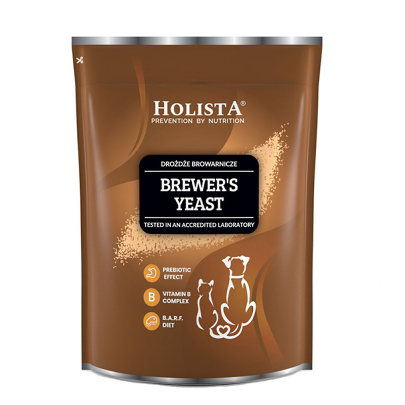 Holista Pets Drożdże browarnicze dla psów i kotów Poprawa trawienia 800g
