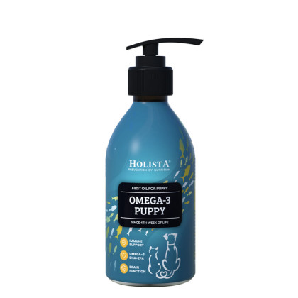 Holista Pets Omega3 Puppy Olej dla szczeniąt bez konserwantów produkt  200ml