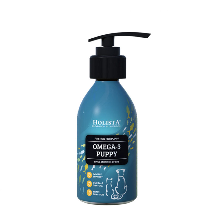 Holista Pets Omega3 Puppy Olej dla szczeniąt bez konserwantów peodukt 100ml