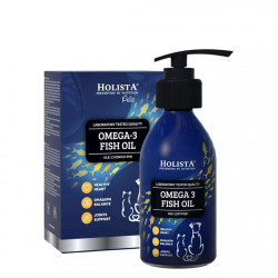 Holista Olej Omega3 Fish Oil z dziko żyjących ryb morskich dla psów i kotów 100ml